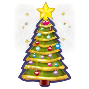 Cozy Christmas Tree Image Png Wjl15 PNG Image