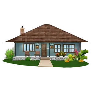 Cozy Cottage Home Png Yls PNG Image