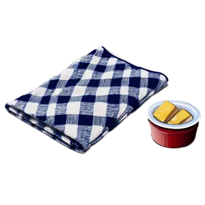 Cozy Picnic Blanket Png Qek83 PNG Image