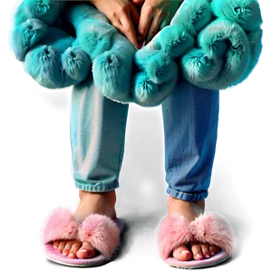 Cozy Slippers Png Kic PNG Image