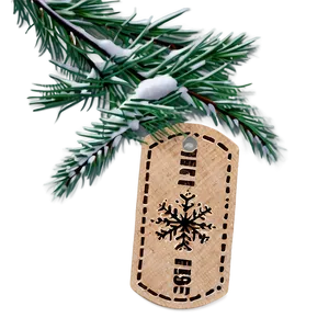 Cozy Winter Tag Png 5 PNG Image