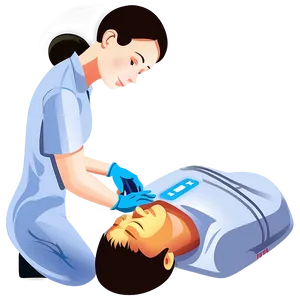 Cpr Procedure Illustration Png Bdr PNG Image