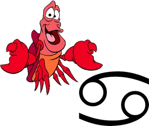 Crab Boxing Cancer Zodiac Sign PNG Image