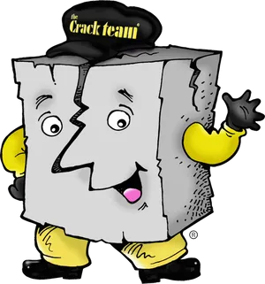 Crack Team Animated Logo PNG Image