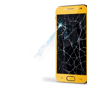 Cracked Mobile Screen PNG Mpv97 PNG