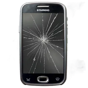 Cracked Mobile Screen PNG Vbt93 PNG