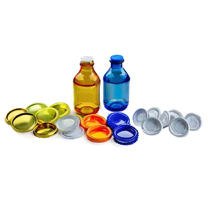 Craft Bottle Cap Assortment Png Ekx PNG Image