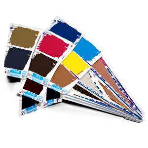 Craft Paint Swatches Png Vca11 PNG Image