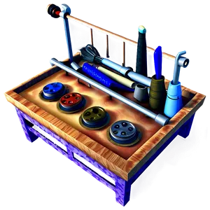 Crafting Table Top View Png Yyk PNG Image