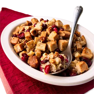 Cranberry Walnut Stuffing Png Hlm PNG Image