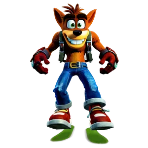 Crash Bandicoot With Jetpack Png 05212024 PNG Image