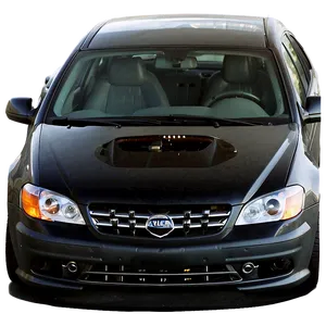 Crashed Car Front View Png Awj PNG Image