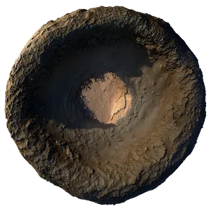 Crater Top View Texture Png Qwp PNG Image