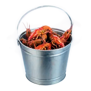 Crawfish In A Bucket Png Pkp PNG Image