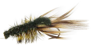 Crayfish Pattern Fly Fishing Lure PNG Image