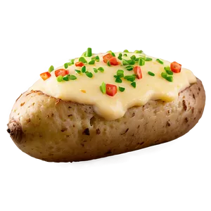 Creamy Baked Potato Png Pea45 PNG Image