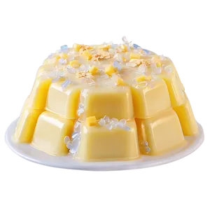 Creamy Coconut Jello With Mango Png Kro PNG Image