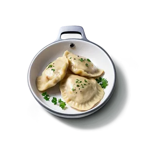 Creamy Mushroom Pierogi Png Rmj PNG Image