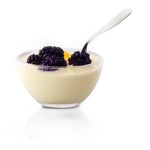 Creamy Vanilla Jello Pudding Png Xqx PNG Image