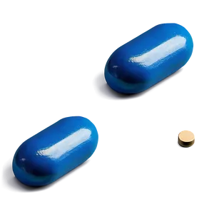 Creative Blue Pill Png Wkt PNG Image