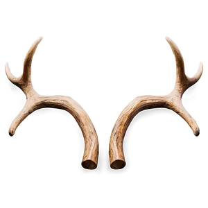 Creative Deer Antler Shape Png 06122024 PNG Image