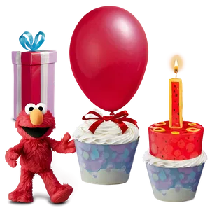 Creative Elmo Birthday Ideas Png 51 PNG Image