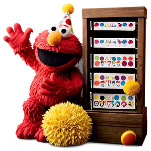 Creative Elmo Birthday Ideas Png Ogr94 PNG Image