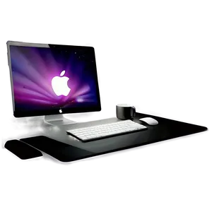 Creative Mac Desktop Setup Png Vel PNG Image