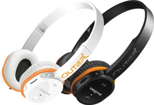 Creative Outlier Wireless Headphones PNG Image