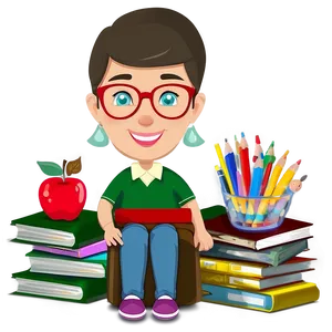 Creative Teacher Png Nyg68 PNG Image