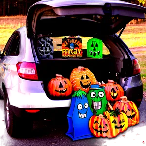 Creative Trunk Or Treat Png Oum6 PNG Image