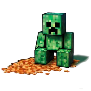 Creeper Minecraft Halloween Png Myl PNG Image