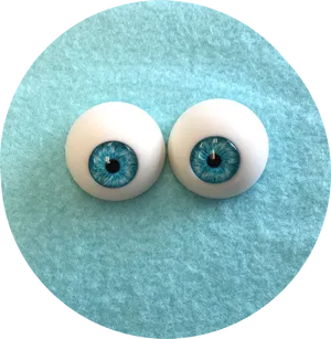 Creepy Blue Eyes PNG Image