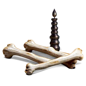 Creepy Bone Pile Graphic Png 87 PNG Image