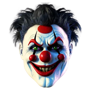 Creepy Clown Face Drawing Png Tea89 PNG Image