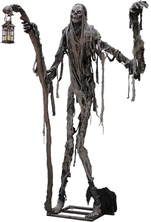 Creepy_ Forest_ Specter_ Figure PNG Image