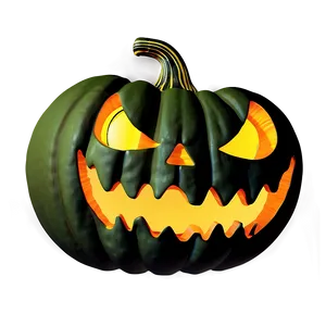 Creepy Jack-o'-lantern Pumpkin Png 58 PNG Image