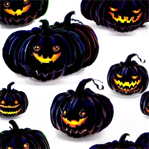 Creepy Pumpkin Patch Png 50 PNG Image