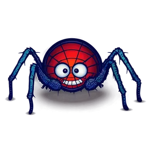 Creepy Spider Cartoon Png Cyb17 PNG Image