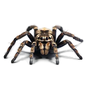 Creepy Tarantula Close-up Png Ynk17 PNG Image