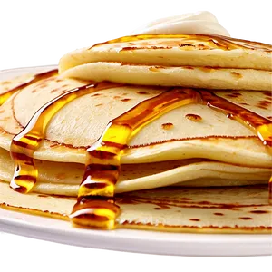Crepe Style Pancakes PNG Ckh PNG