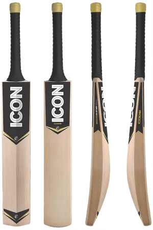 Cricket Bats Icon Brand Showcase PNG Image