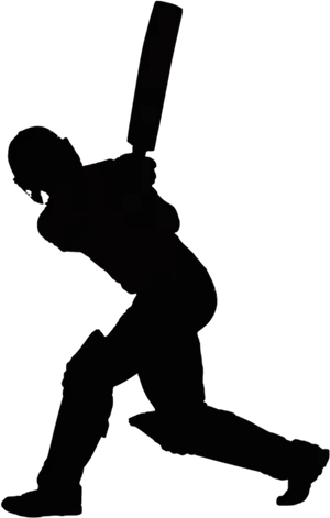 Cricket Batsman Silhouette.jpg PNG Image