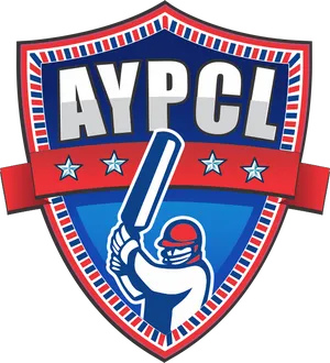 Cricket League Emblem PNG Image