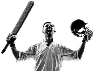 Cricket_ Player_ Celebration_ Silhouette.jpg PNG Image