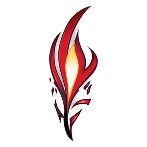 Crimson Flame Graphic Png 96 PNG Image