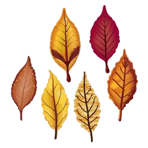 Crisp Fall Leaves Png Krl38 PNG Image