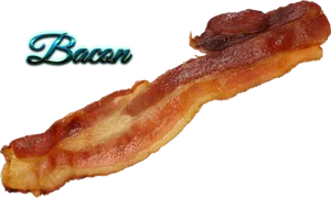 Crispy Bacon Strip PNG Image