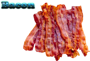 Crispy Bacon Strips PNG Image