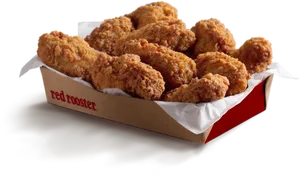 Crispy Chicken Wingsin Box PNG Image